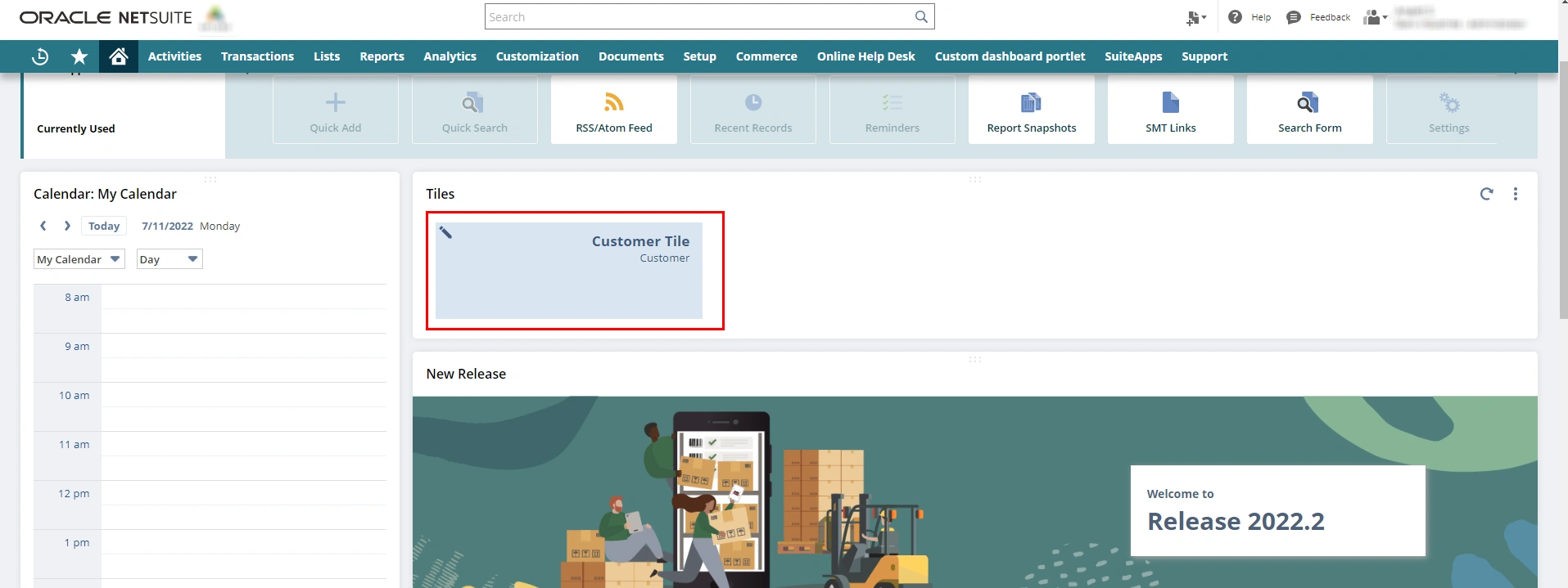Create customer title